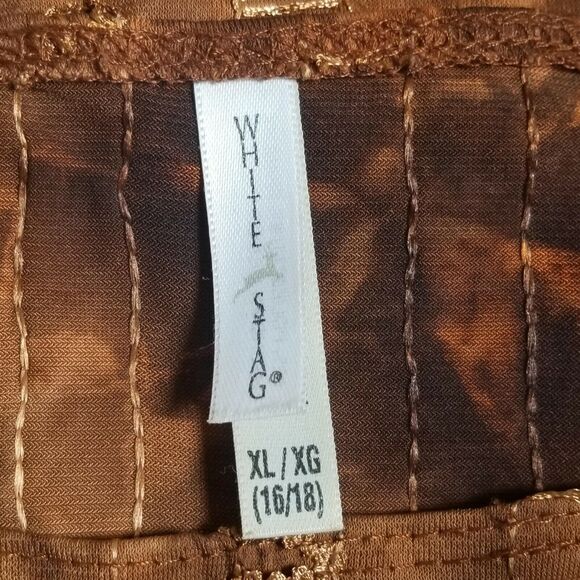 White Stag abstract Embroidered with sequins Tank Top - Size XL - Picture 5 of 5